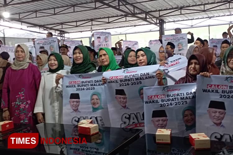 Poster Sanusi-Lathifah Banjiri Konsolidasi Kader PKB dan Tokoh Masyarakat Jelang Pilkada Malang  