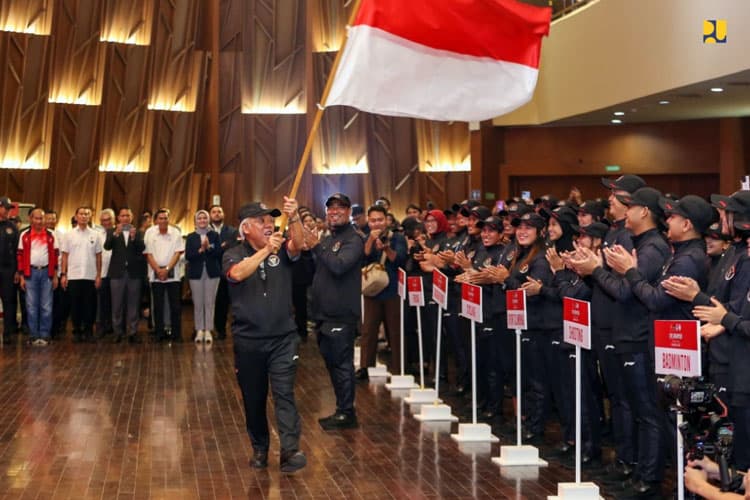 Sebagai CdM Asian Games 2023, Menteri PUPR RI Targetkan 12 Medali Emas