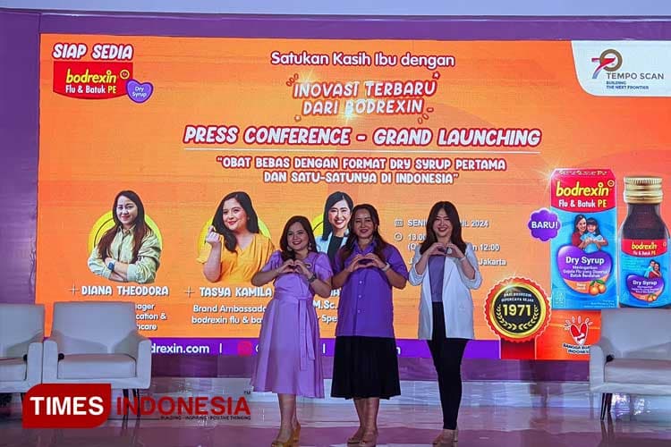 Hadirkan Inovasi Dry Syrup, Bodrexin Luncurkan Bodrexin Flu dan Batuk PE Dry Syrup