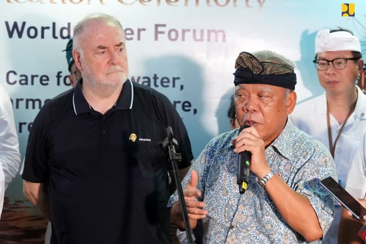 Menteri PUPR RI Hadiri Balinese Water Purification Ceremony, Doa untuk Pemurnian dan Kesuksesan World Water Forum ke-10