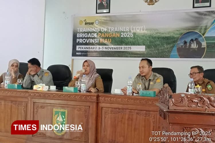 Polbangtan Malang Gelar ToT Pendamping Brigade Pangan di Riau