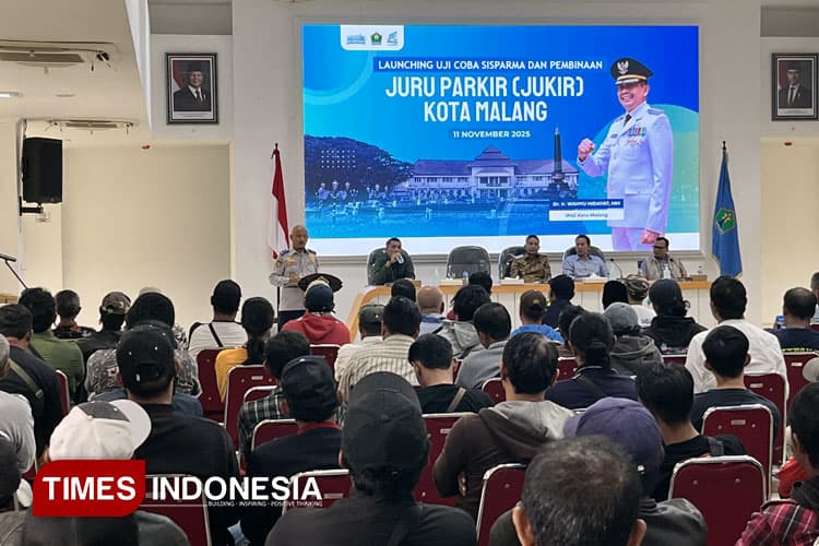 Luncurkan Sisparma, Dishub Kota Malang Pastikan Pantauan Parkir Lebih Transparan