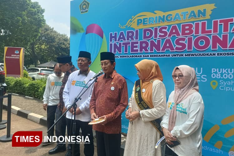 Menag Tekankan Pentingnya Fasilitas bagi Penyandang Disabilitas di Ruang Publik