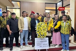 Polemik Golkar Kota Malang Memanas, Kader Tolak Kepengurusan Baru dan Kirim Karangan Bunga Duka Cita