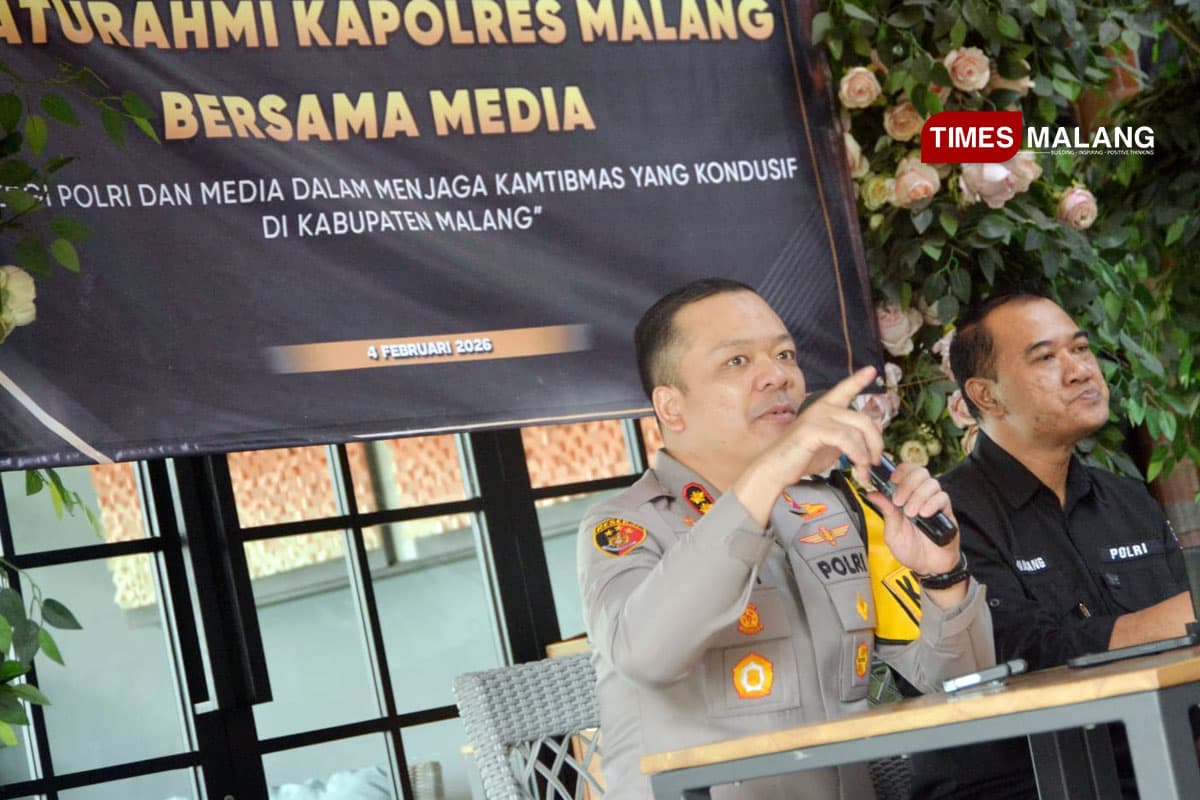 Kapolres Malang: Jurnalis Sahabat Polisi dalam Menjaga Kamtibmas