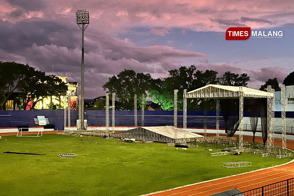 Panitia Siapkan 11 Videotron Mujahadah Kubro 1 Abad NU di Sekitar Stadion Gajayana