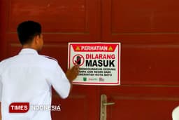 Gedung Kesenian Mbatu Aji Kota Batu Ditutup Usai Uji Forensik Nyatakan Tak Layak Pakai