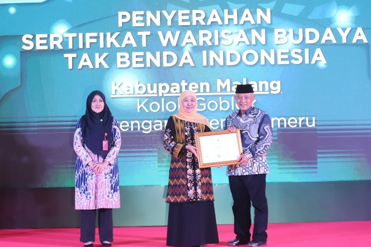 Kolok Goblok dan Bantengan Lereng Semeru Resmi Jadi WBTB Indonesia