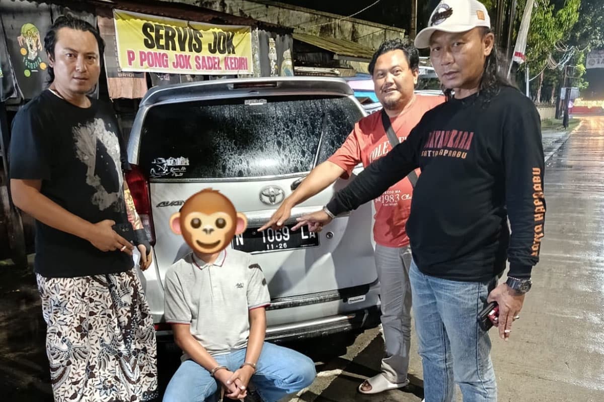 Kurang dari 24 Jam, Resmob Polres Batu Tangkap Pelaku Curanmor Toyota Avanza di Kudus