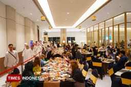 Tamu Ramadan Festival Tembus 3K, Hotel Atria Malang Bagi-Bagi Motor