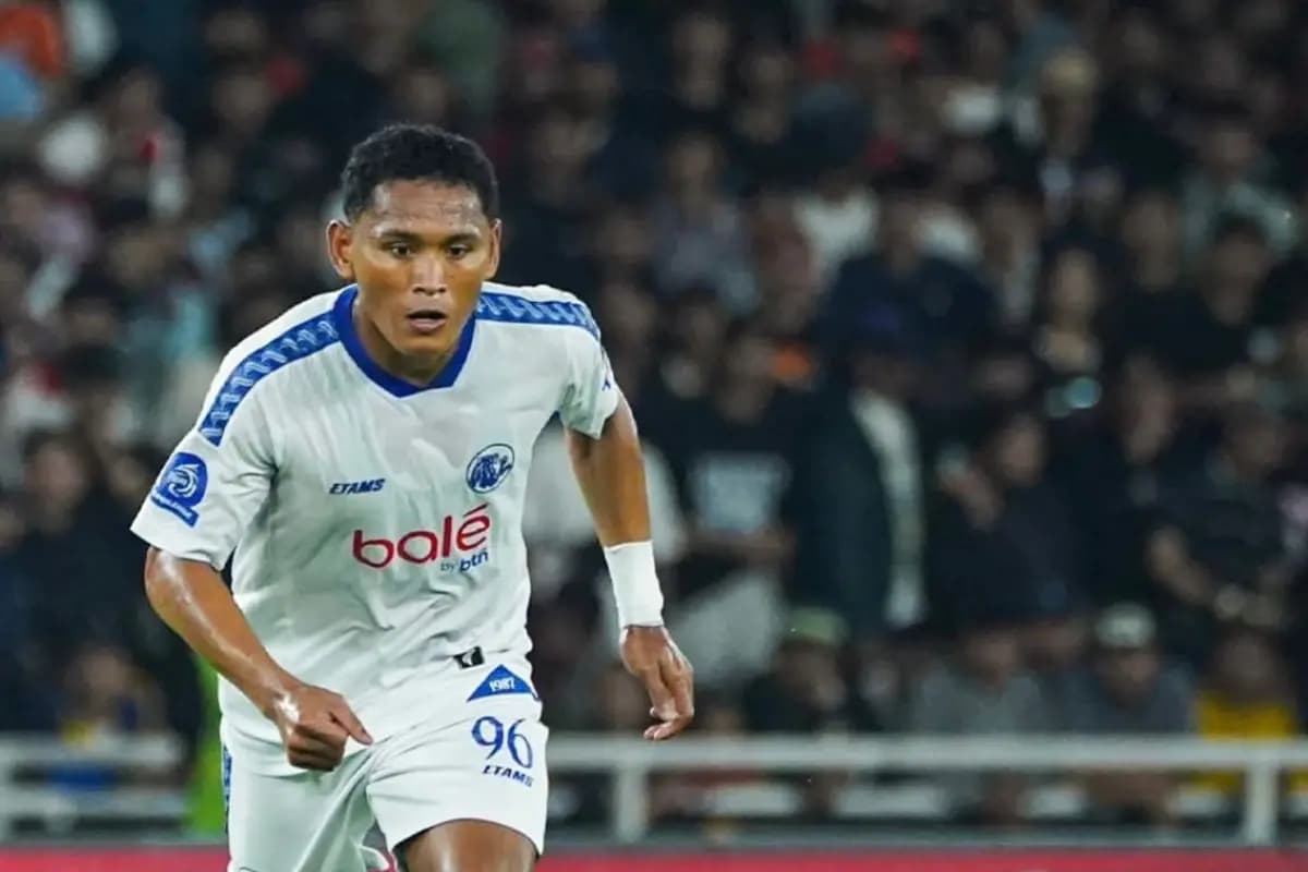 Winger Lokal Iksan Lestaluhu Tak Lagi Berkostum Arema FC Musim Depan