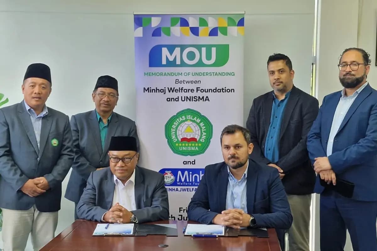 Percepat Misi World Class University, Unisma Taken MoU Bersama Minhaj Welfare Foundation