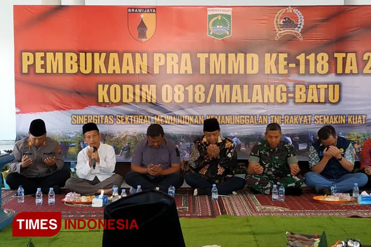 Desa Sumberpetung Jadi Lokasi TMMD ke-118, Kodim 0818 Kabupaten Malang Batu Berikan Bantuan TNI
