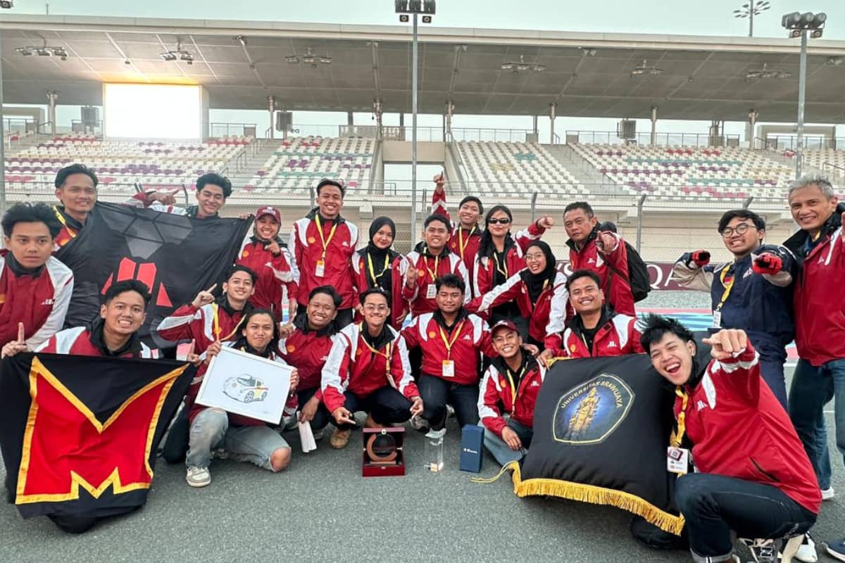 Apatte 62 Universitas Brawijaya Pecahkan Rekor Asia-Pasifik di Shell Eco-Marathon Qatar 2026