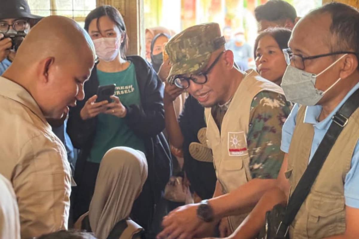 Wamenhaj Bersama Matahari Pagi Indonesia Bantu Warga Terdampak Banjir di Aceh Tamiang